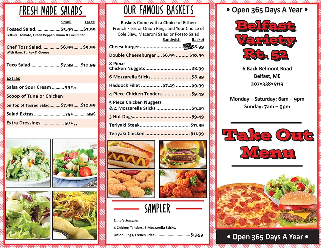 Deli Menu - Page #2